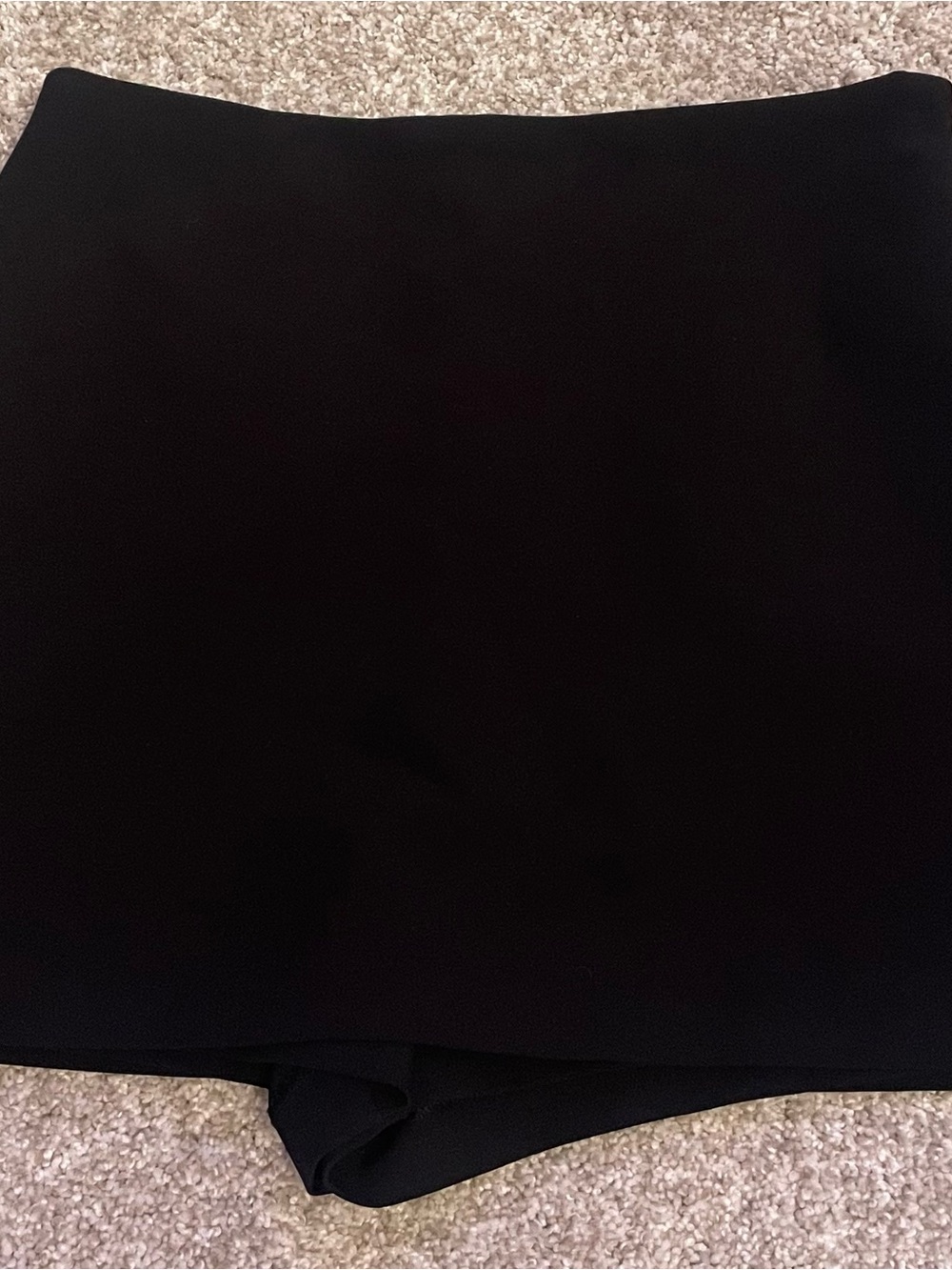 Express Editor Black High Waisted Skort – Size 2 NWT